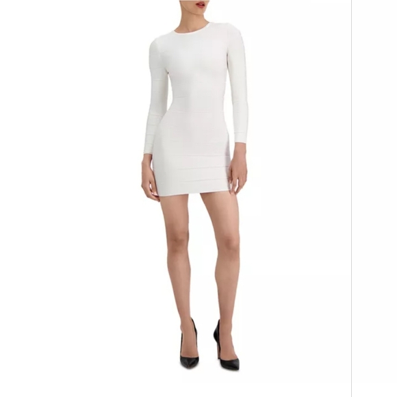 Herve Ledger Icon Mini Sheath Bandage Dress NWT - Picture 6 of 12